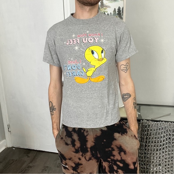 Looney Tunes Tweety Bird Tee vintage - Picture 4 of 5